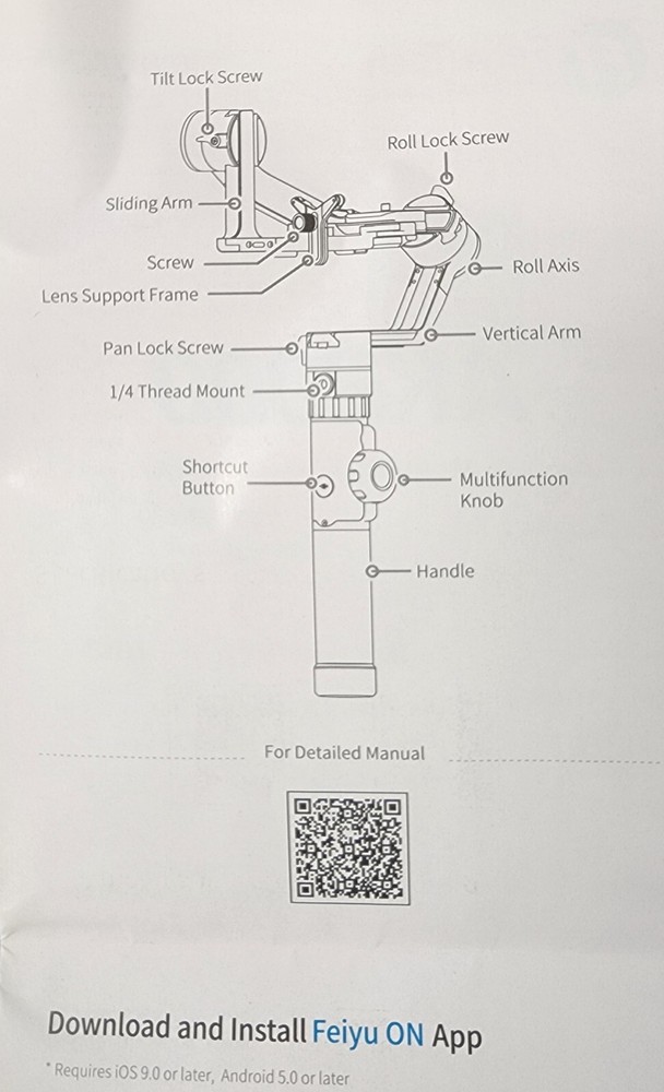FEIYUTECH HANDHELD GIMBAL (AK2000)