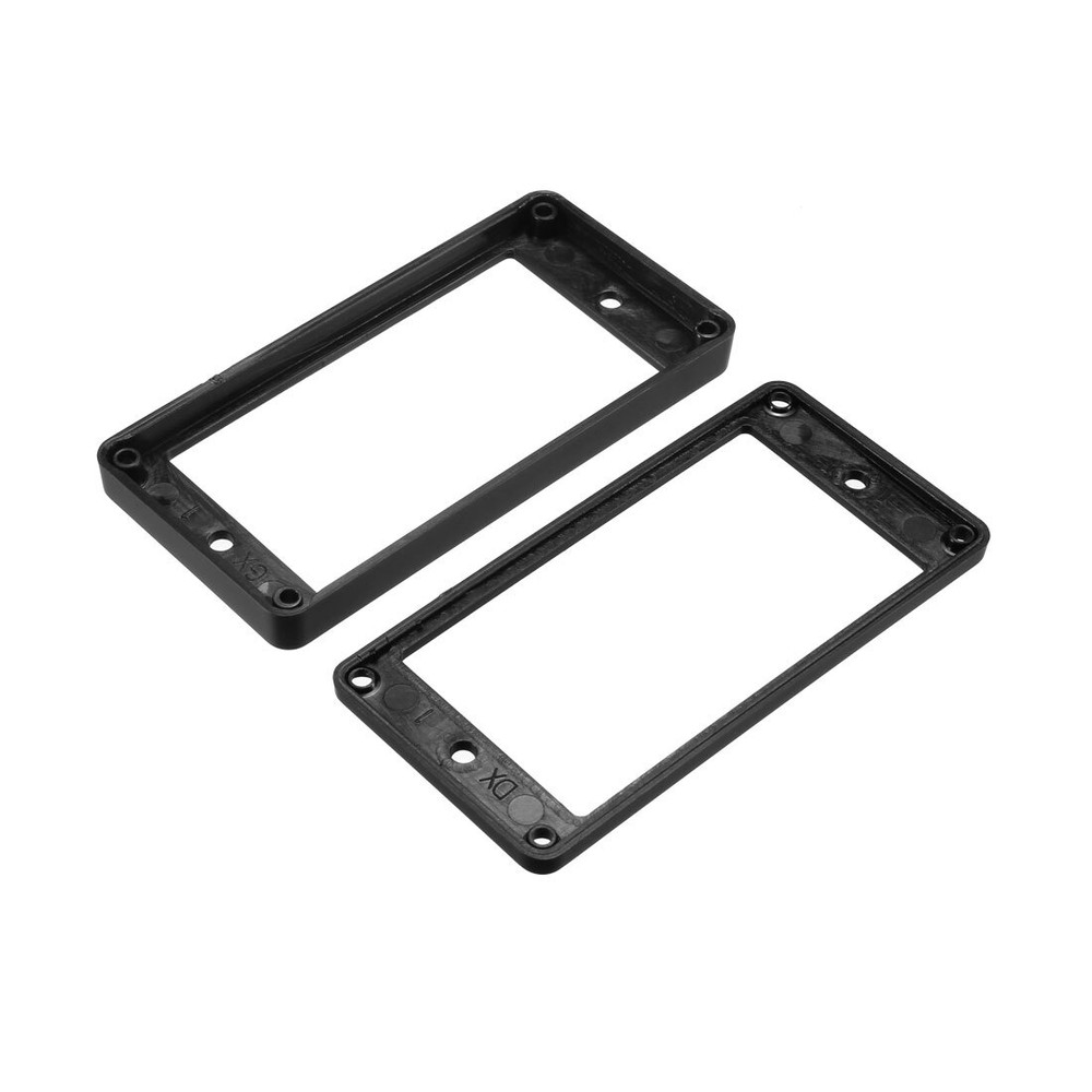 Humbucker Pickup Ring Pickup Mounting Frame Flat Bottom Pickup Black
