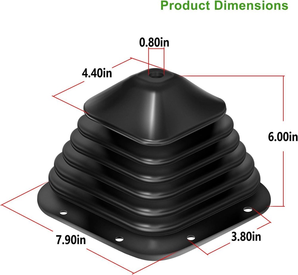 924-5405 Automatic/Manual Transmission Shift Boot for Select Kenworth Models
