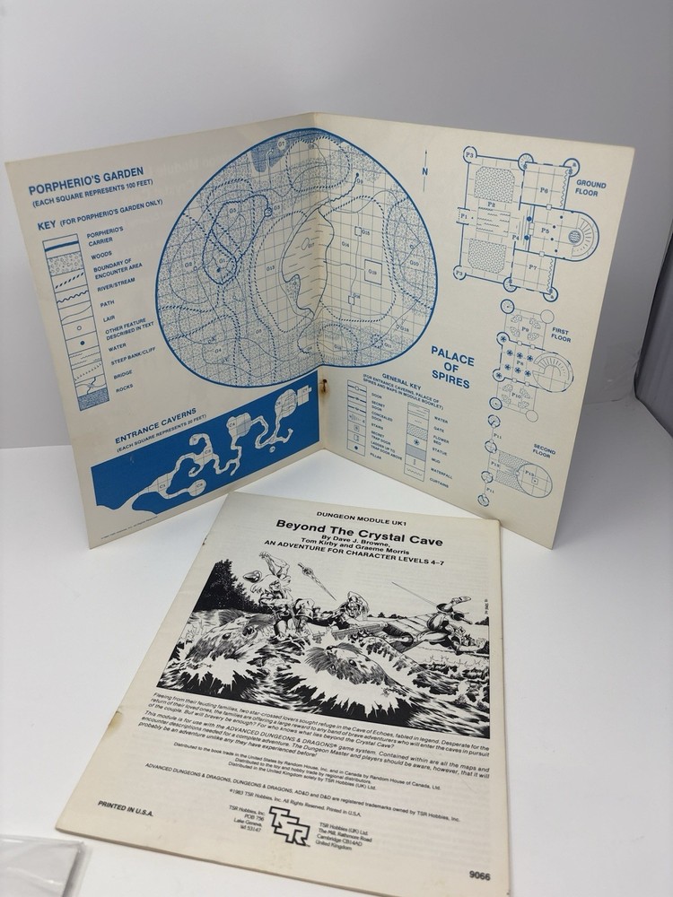 Advanced D & D - Dungeon Module UK1