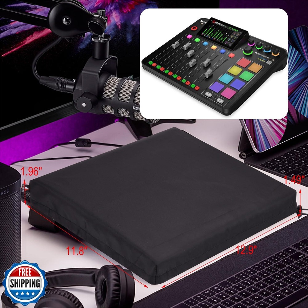 TXEsign Dust Cover Compatible with RØDE RØDECaster Pro II Production Solution