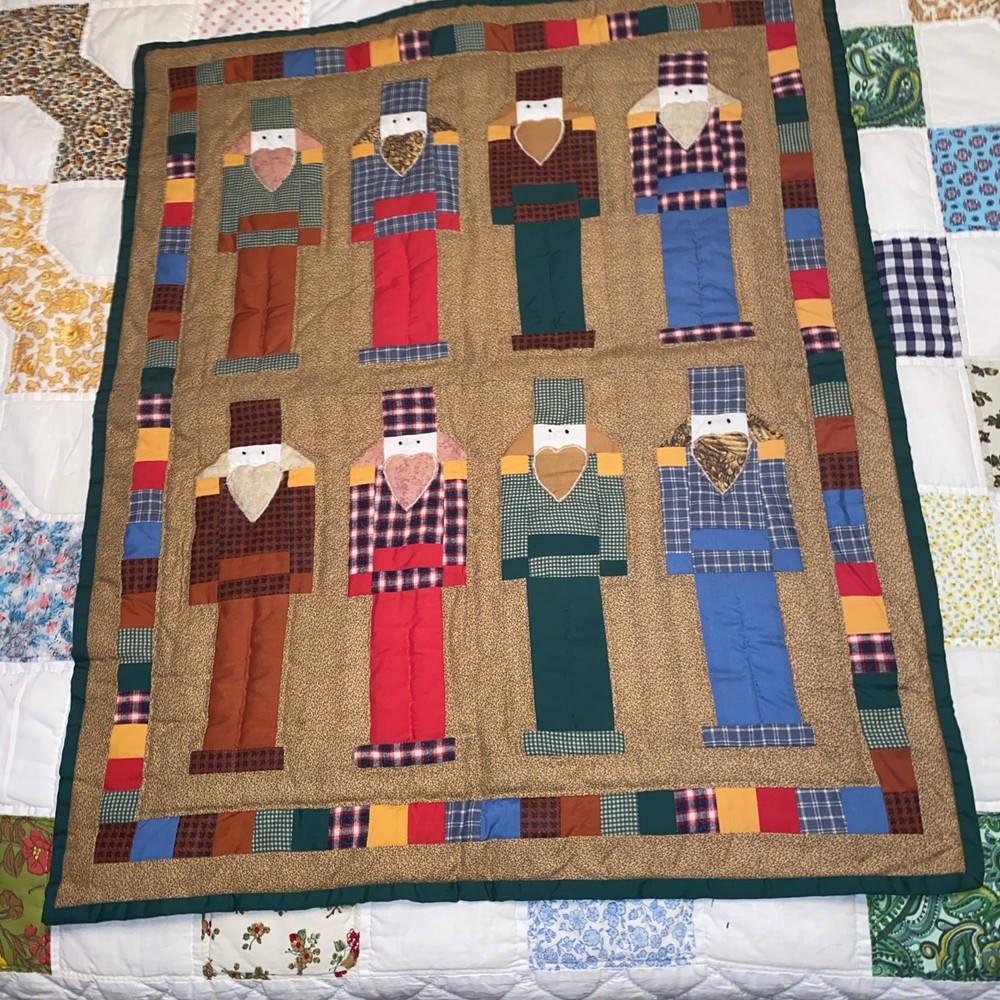 Nutcracker 3-D Wall Hanger 23” X 29”. Handmade Hand Quilted.