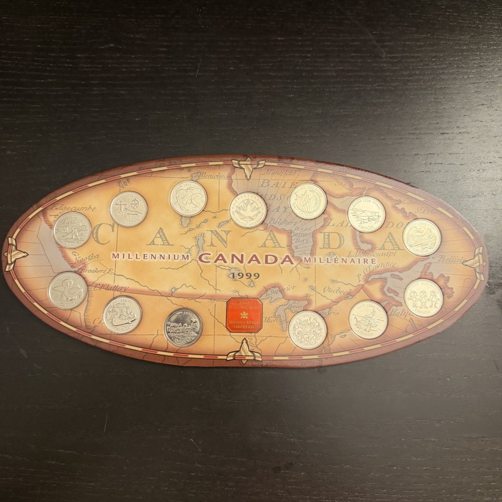 Collectable Millenium Canada 1999 Coin Set