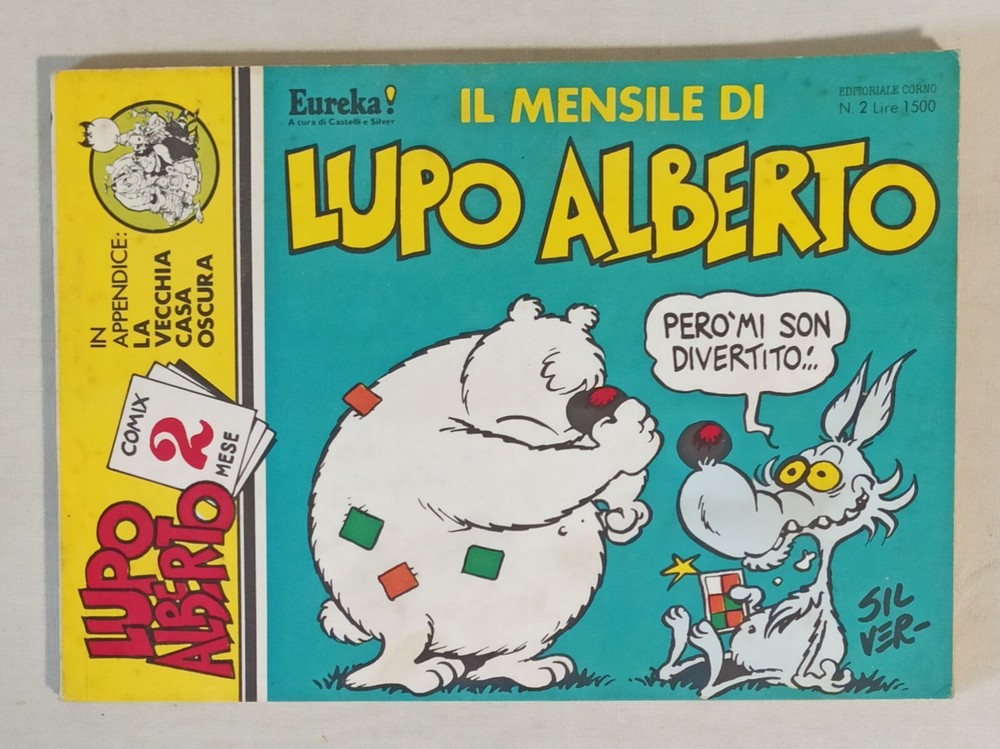 LUPO ALBERTO 2/8 complete sequence Ed. Horn 1984!!!!!
