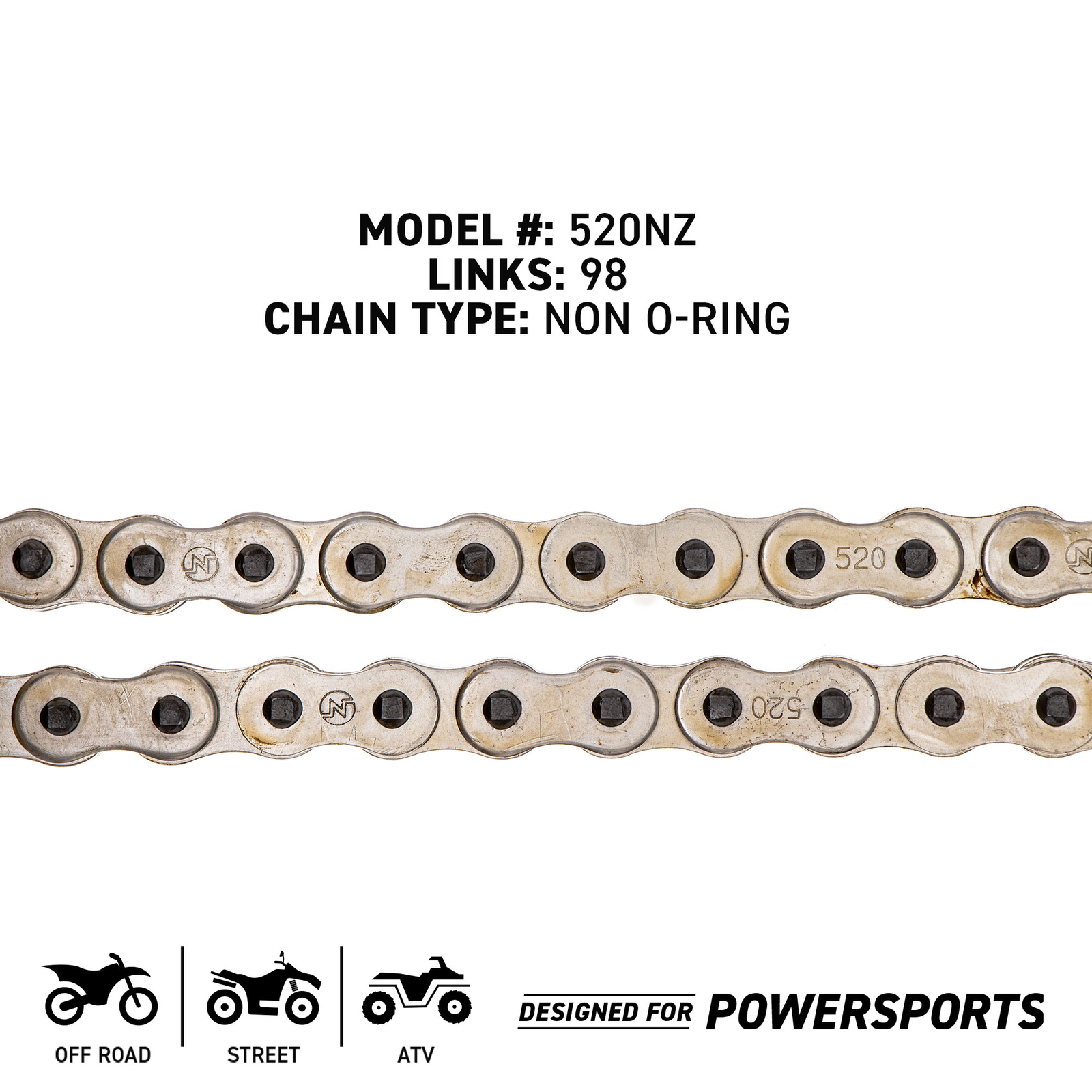 Sprocket Chain Set for Yamaha XT250 15/47 Tooth 520 Front Rear Kit Combo