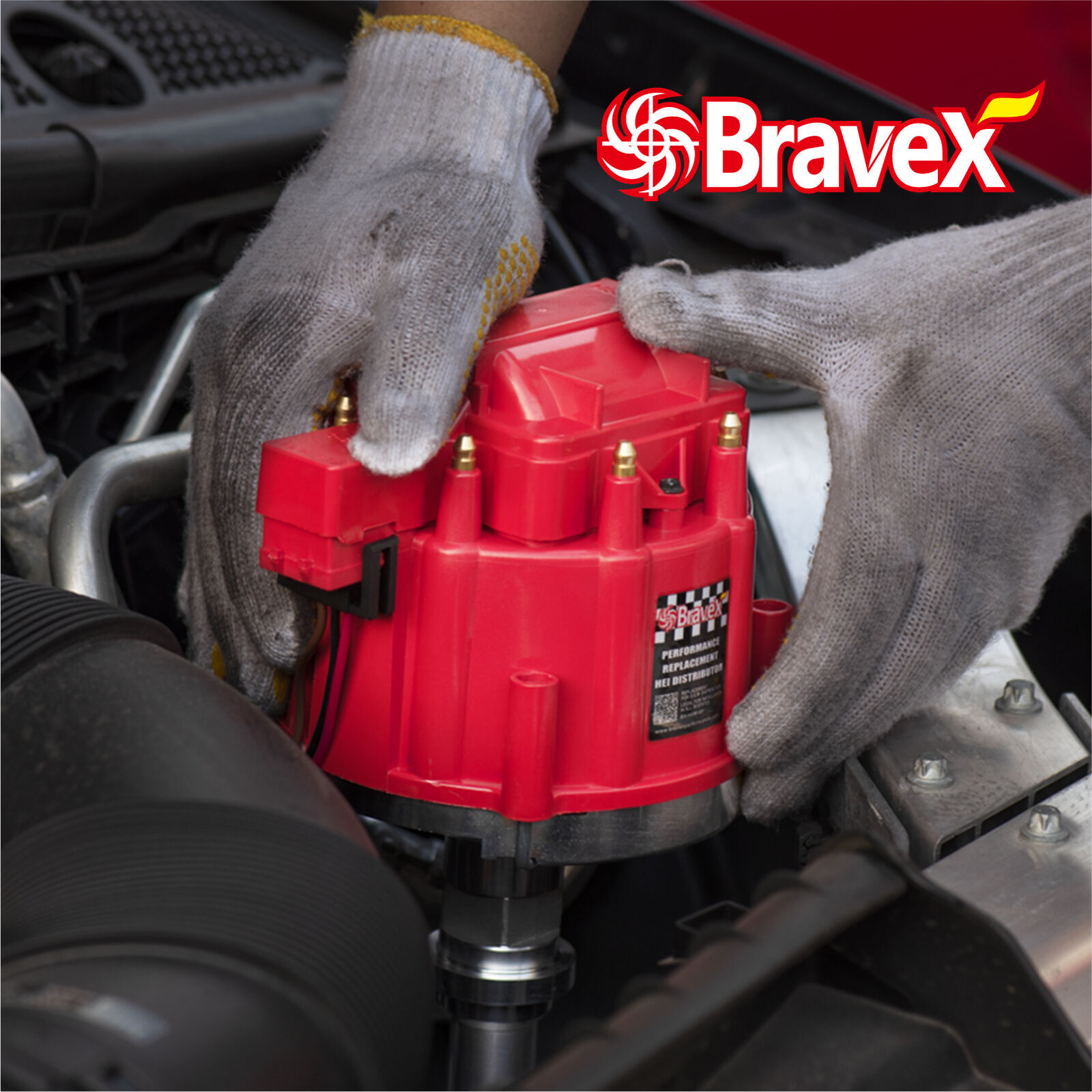 Performance Hei Ignition Distributor Compatible with Chevy GM SBC BBC 9000RPM V8