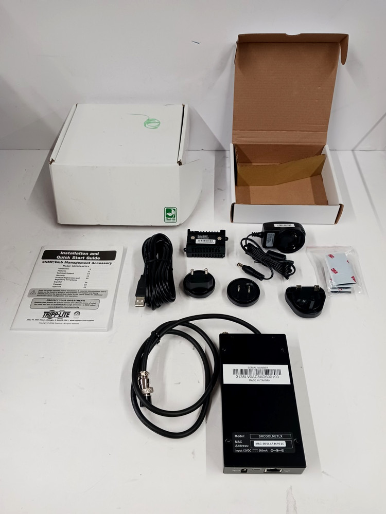 Tripp Lite Remote Control Cooling Management LX Platform for SRCOOLNETLX  NEW