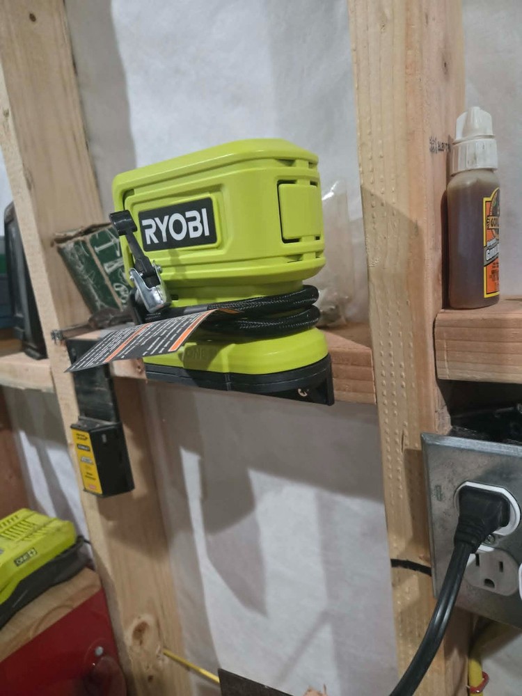 Ryobi 18v Tool Holder Wall Mount Two pack, Left Facing