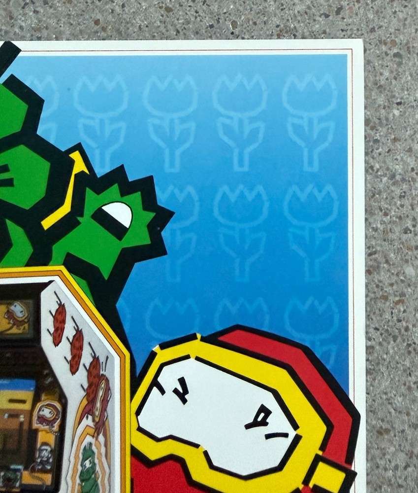 Dig Dug Original Arcade Flyer | 1982 Atari | Excellent Condition