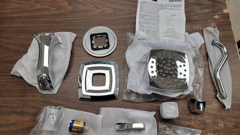 Moen Voss Single Function Pressure Balanced Valve Trim Only | Chrome | UT3693