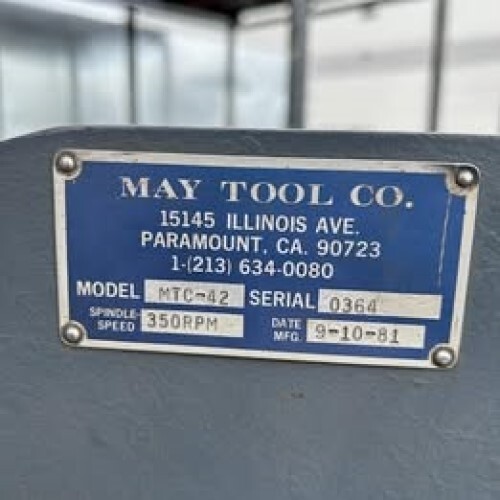 Circle Cutter May Tool Inc -MTC-42