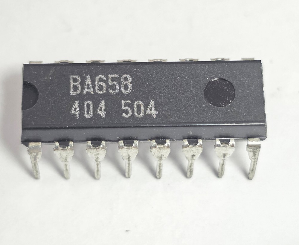 BA658, Bar-Graph Display Driver IC: 16-Pin DIP: Rare Device: NOS