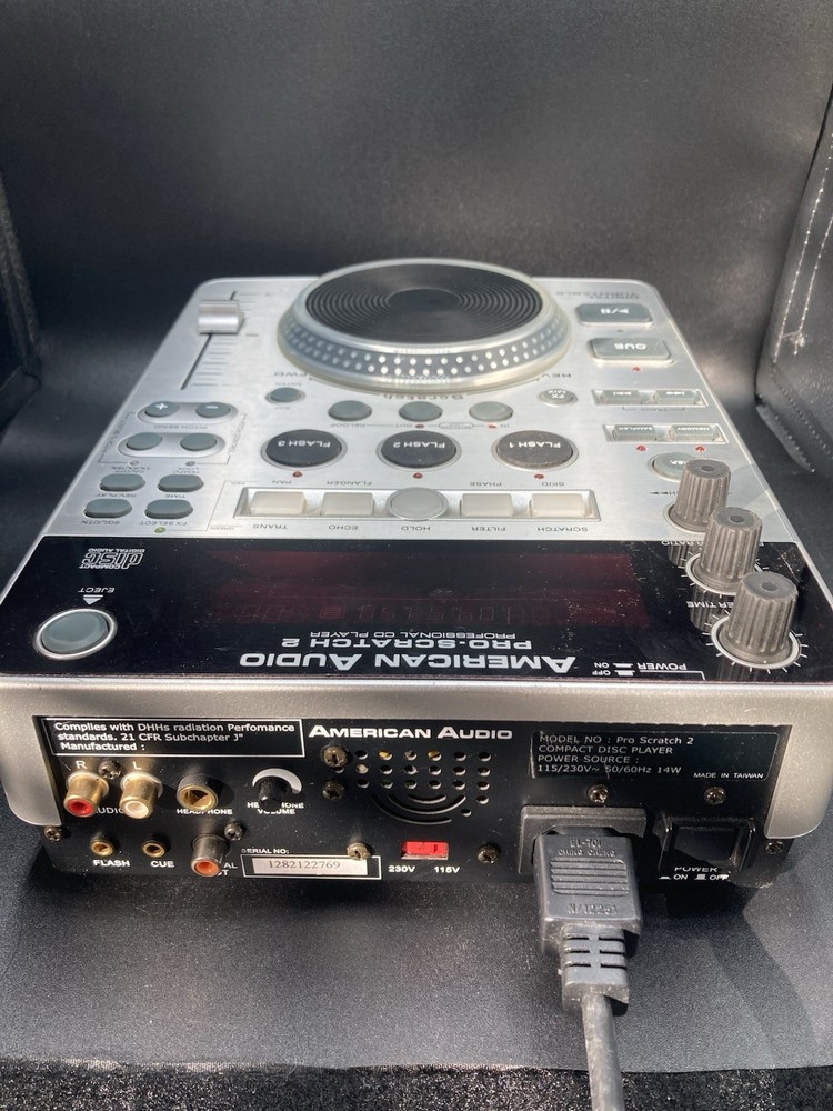 American Audio Pro-Scratch 2 CD Player Digital Turntable Controller. Tested!