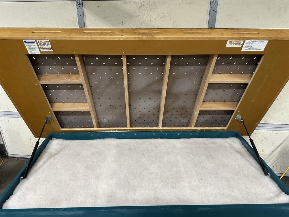 NICE Dynabrade 64700 Down Draft Sanding Table 36”x72” Single Phase 110v