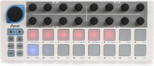 Arturia BeatStep Pad Controller and CV/Gate Sequencer