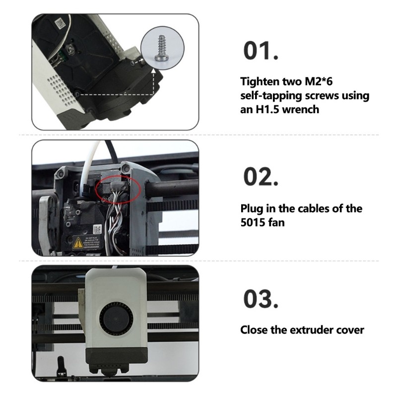 Innovative 3D Printer Cooling Duct For Lab P1S/X1 Printer Enhancing Print