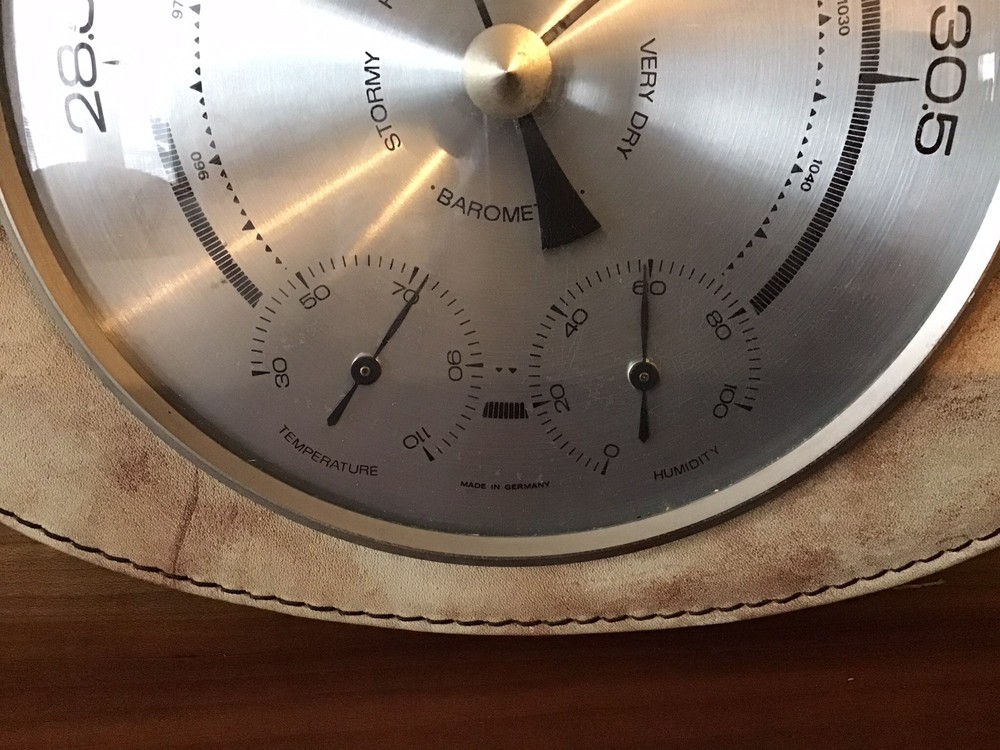 Vintage Barometer Made In West Germany