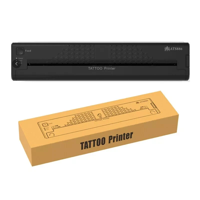 ATS886 Mast Wireless Tattoo Stencil Printer, Bluetooth Thermal Transfer Machine