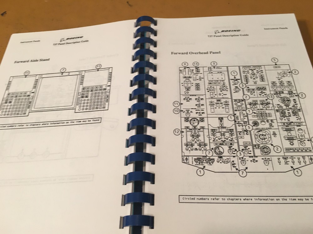 Boeing 737 Instrument Panel Description Guide