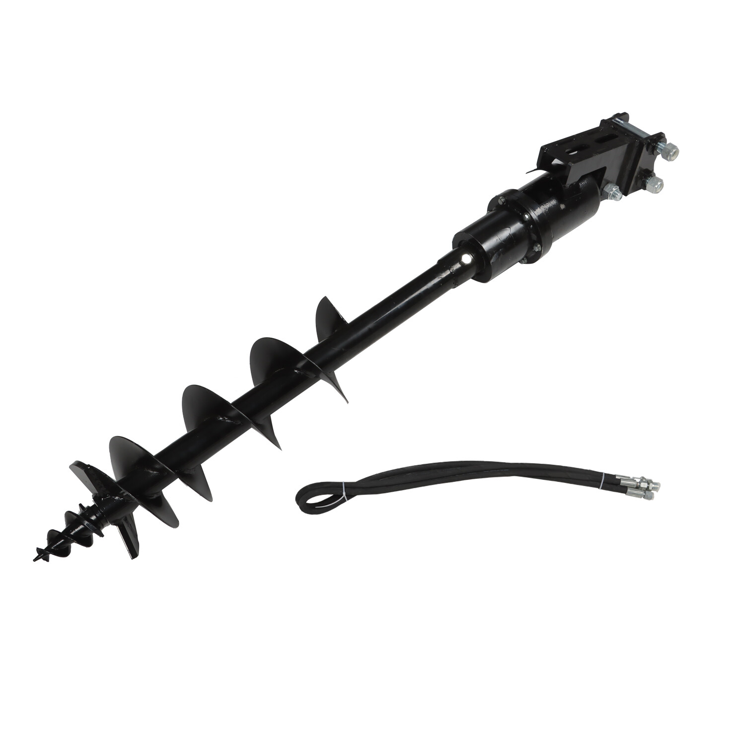 200mm Diameter Auger Drill Fits For Mini Excavator Small Digger 1Ton-1.5Ton US