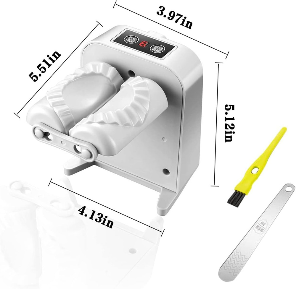 Automatic Electric Dumpling Press Maker Machine - Adjustable and Easy to Operate