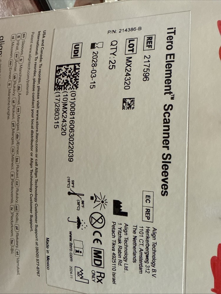 iTero Element Sleeves