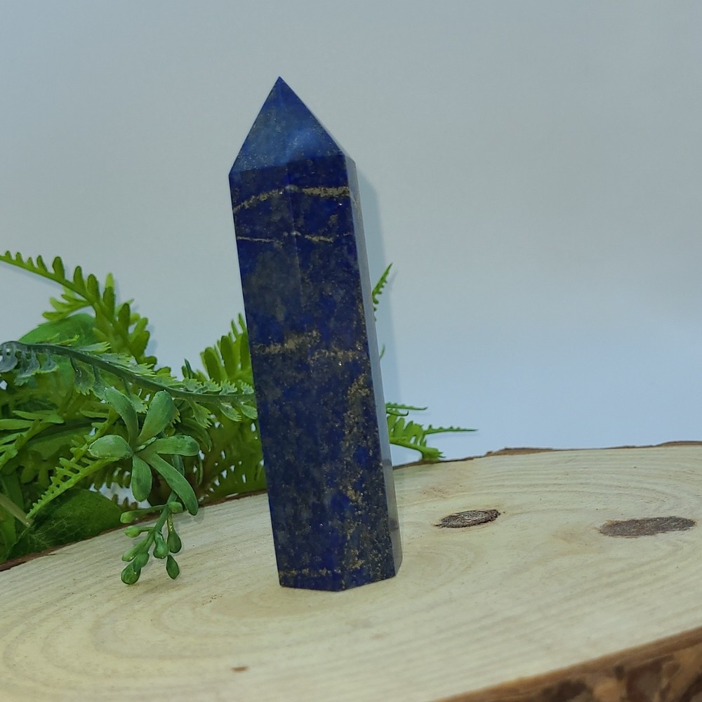 90.1g Lapis Lazuli Generator Point UV Reactive Crystal Specimen