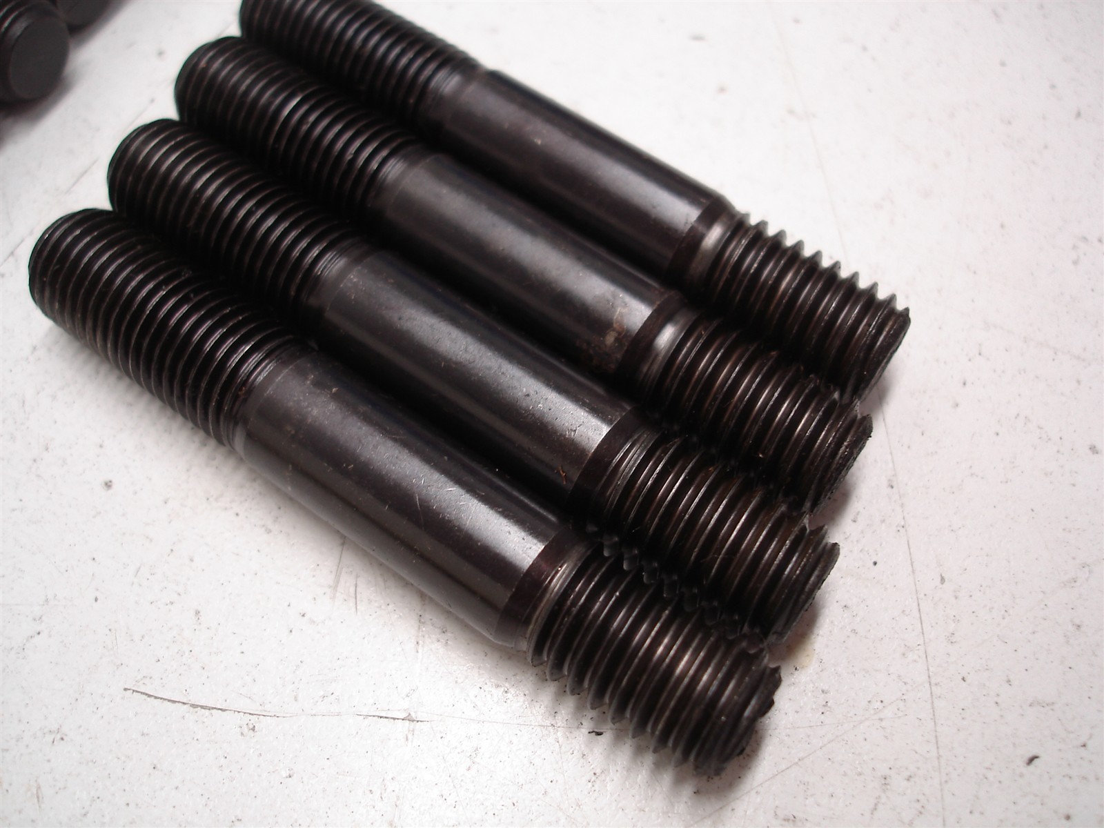 23 ARP 7/16" HEAD STUDS / BOLTS ASSORTED W/ NUTS & WASHERS 3.130" 2.760" 3.740"