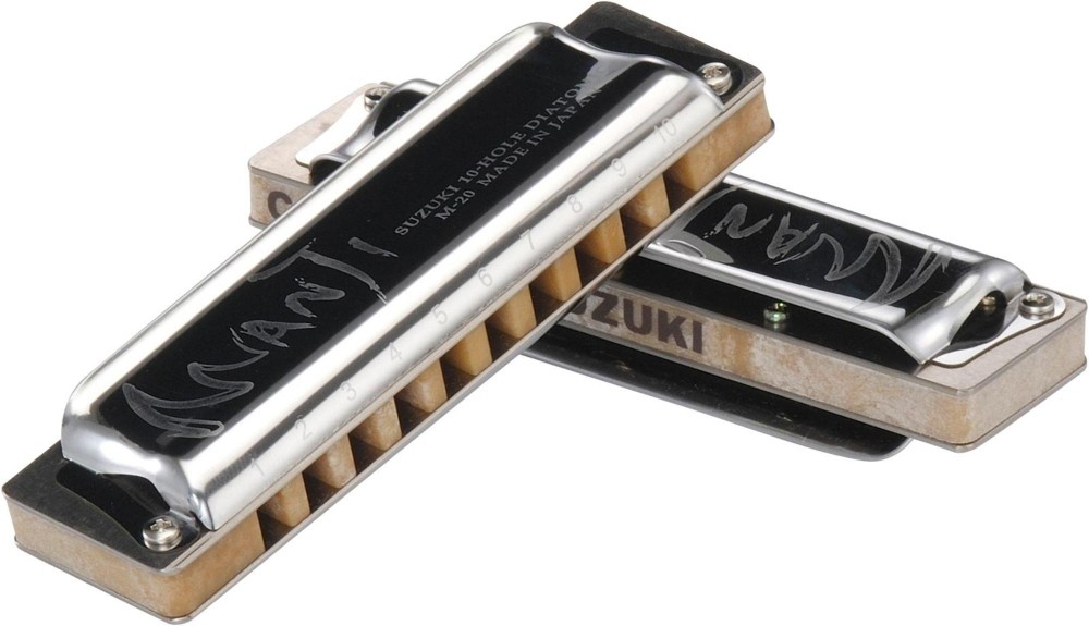 Suzuki M20 Manji 10-Hole Harmonica LE