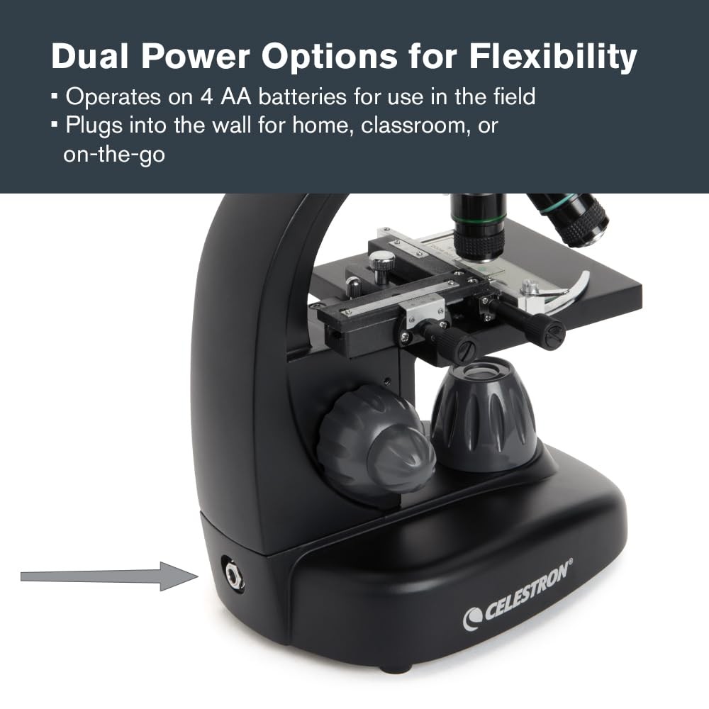 Celestron – TetraView LCD Digital Microscope – Biological Microscope with 5MP