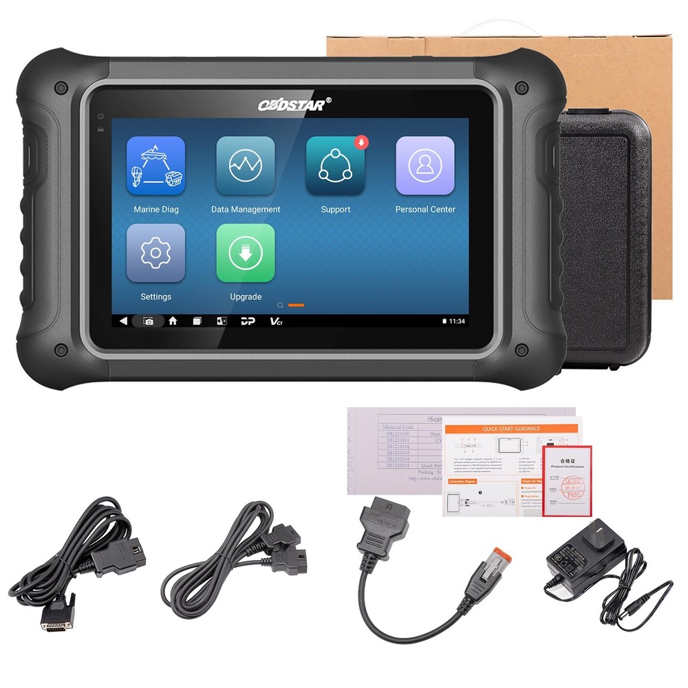 OBDSTAR iScan PRO SERIES for VOLVO Marine Diagnostic Scanner IMMO Programming