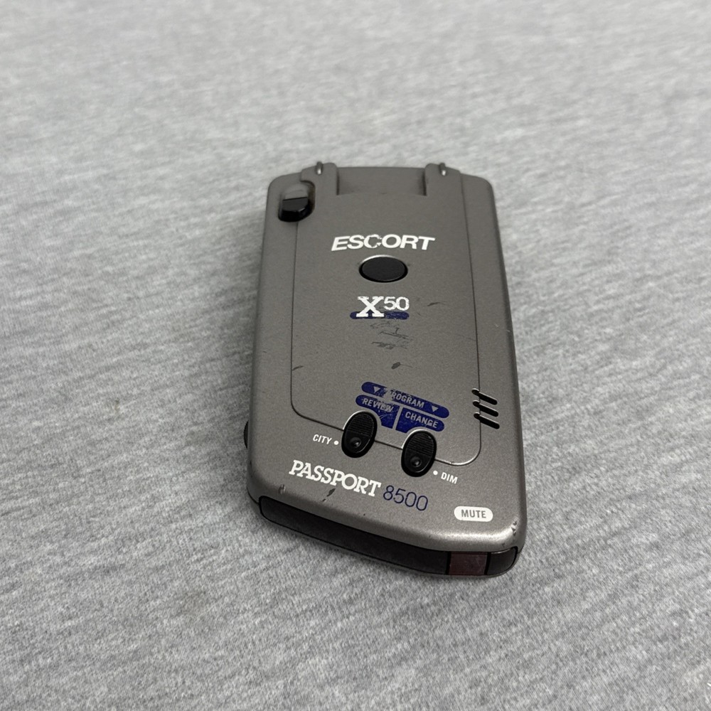 ESCORT Passport 8500 X50 Radar Detector Red Unit Only