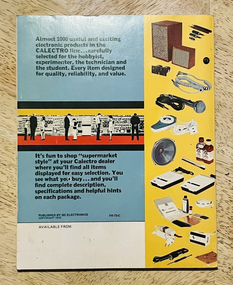 Calectro Digital Handbook 1973 Integrated Circuits Original Ohms Calculator