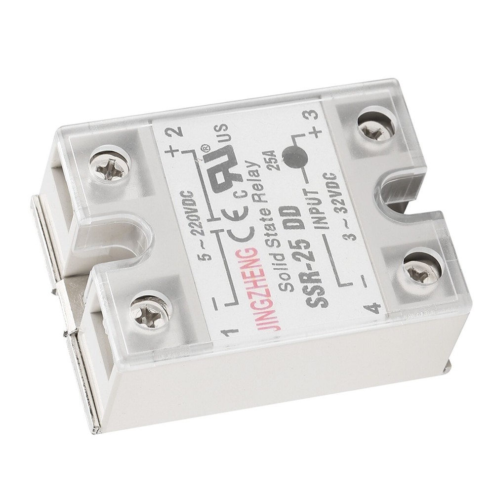 SSR-25 DD 25A 5-220VDC Solid State Relay For Industrial Automation Process