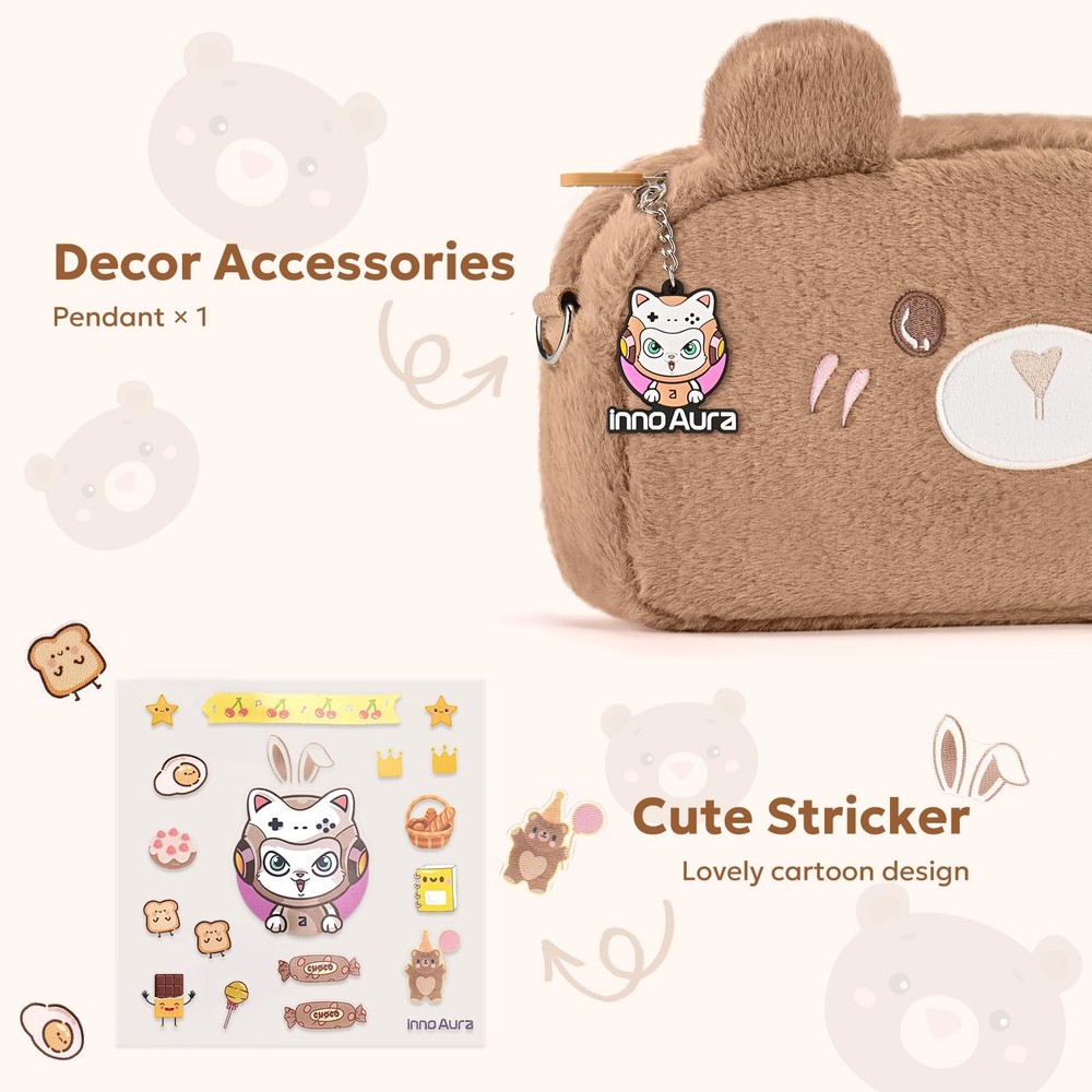 innoAura Switch 2 Case for Switch 2 Model 2025, Switch 2 Carrying Case, Detac...