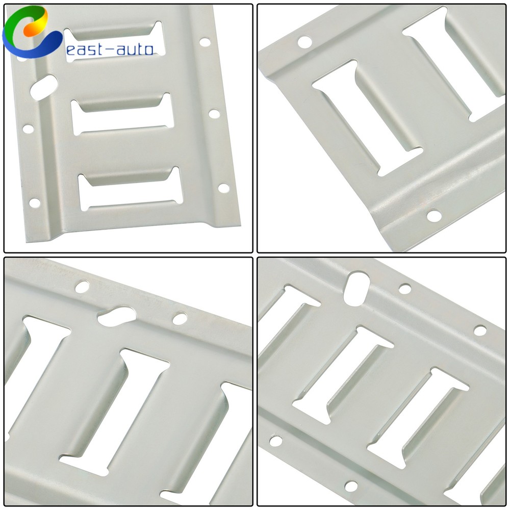 Galvanized Steel (4 Pack) 4' E Track Tie Down Rail Kit For Motorcycle Tie Downs