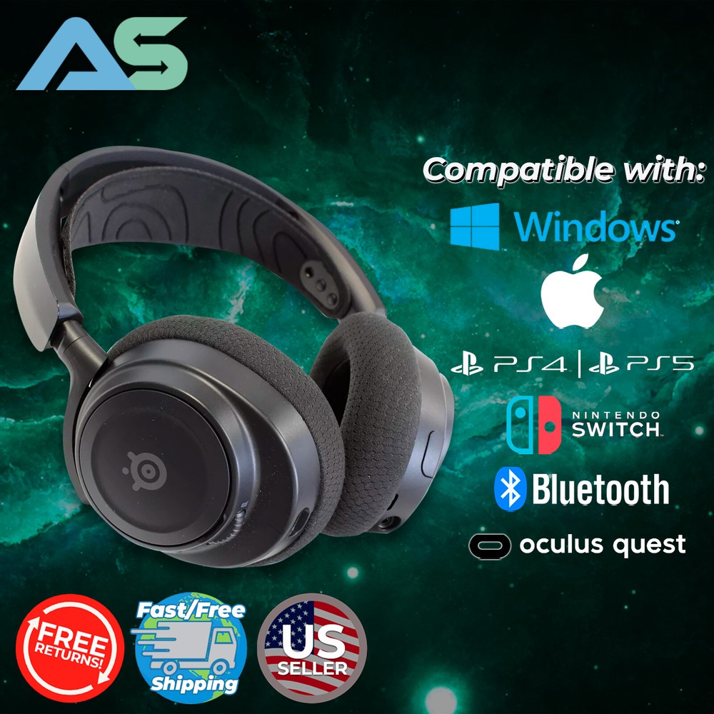 SteelSeries Arctis Nova 7 Wireless Gaming Headset For PC/ MAC/BT/PS4/PS5/Switch