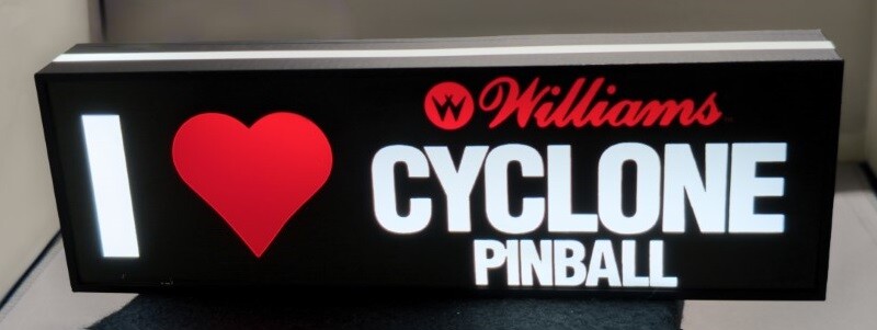 Cyclone Bumper Sticker Pin-Sign