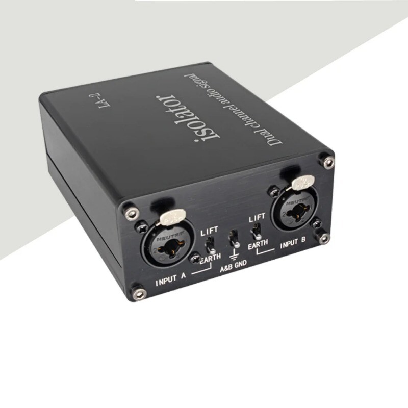 Audio Isolator Eliminates Audio Current Sound Noise Common Ground Isolator