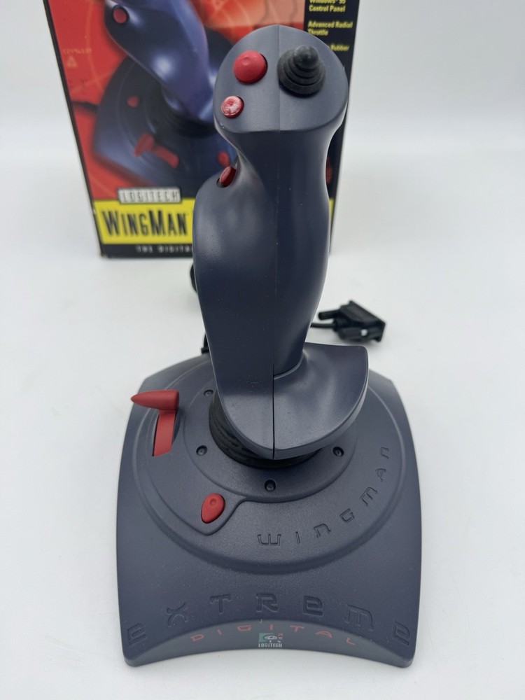 Logitech Wingman Extreme Digital Joystick - Microsoft Flight Simulator CIB