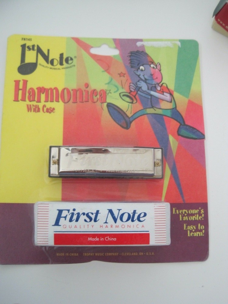 First Note Harmonica w/ Case NIP