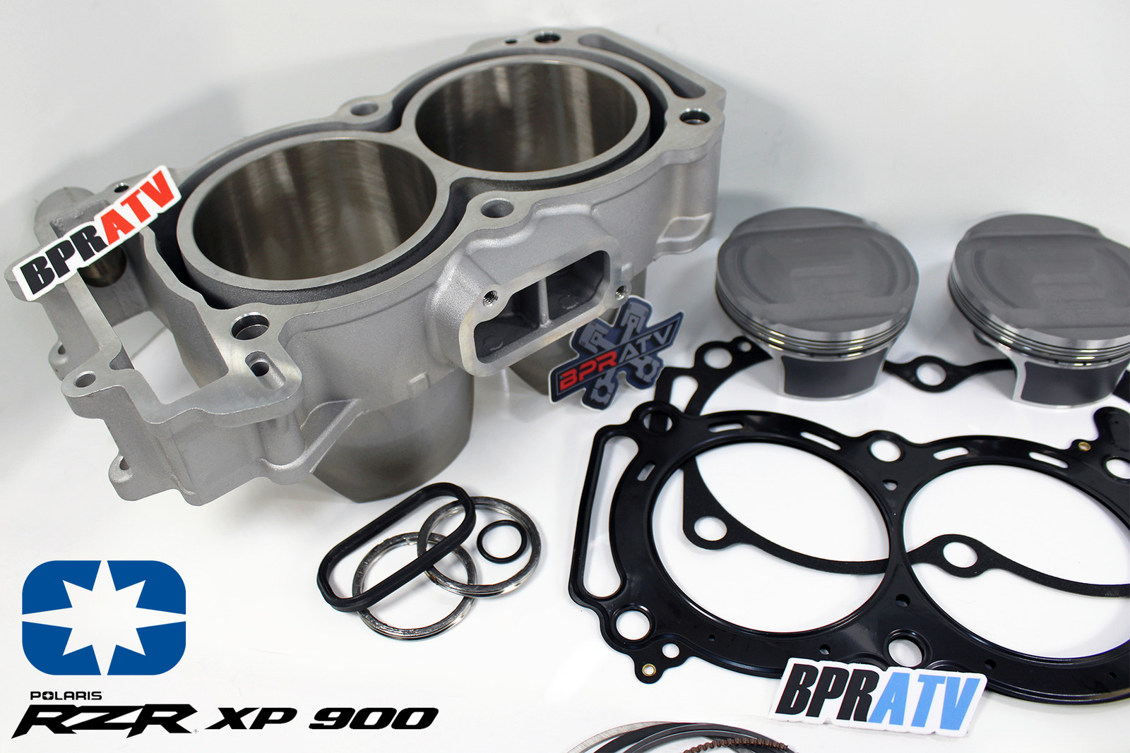 Polaris 2011-2014 RZR 900 XP 4 900 Top End Rebuild Kit Cylinder Pistons & Gasket