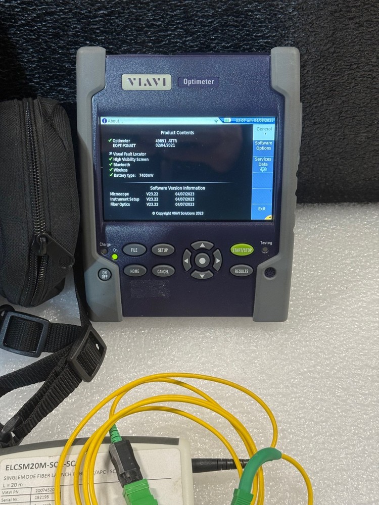 Viavi/JDSU EOPT-PONATT Optimeter + Launch Cable Accs. ZR1