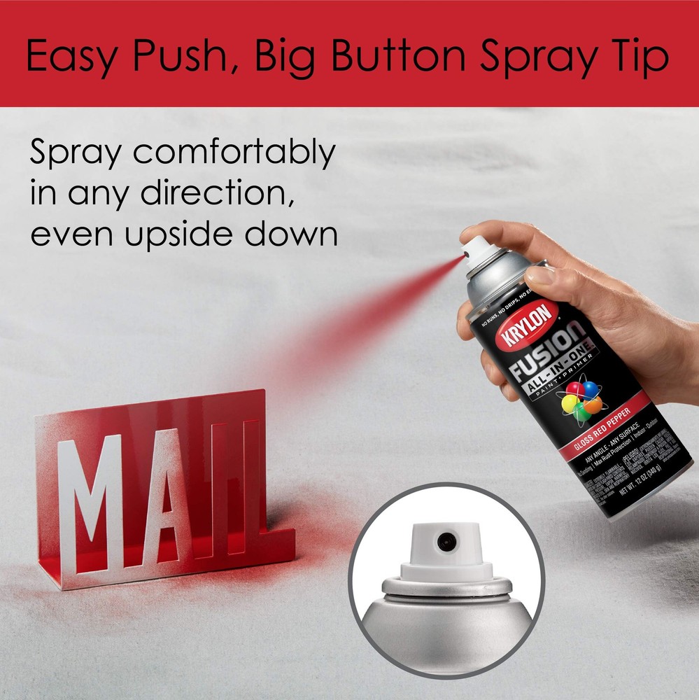 Gloss Red Coating Spray Brake Caliper Engine Custom Ceramic Paint High Temp 12Oz