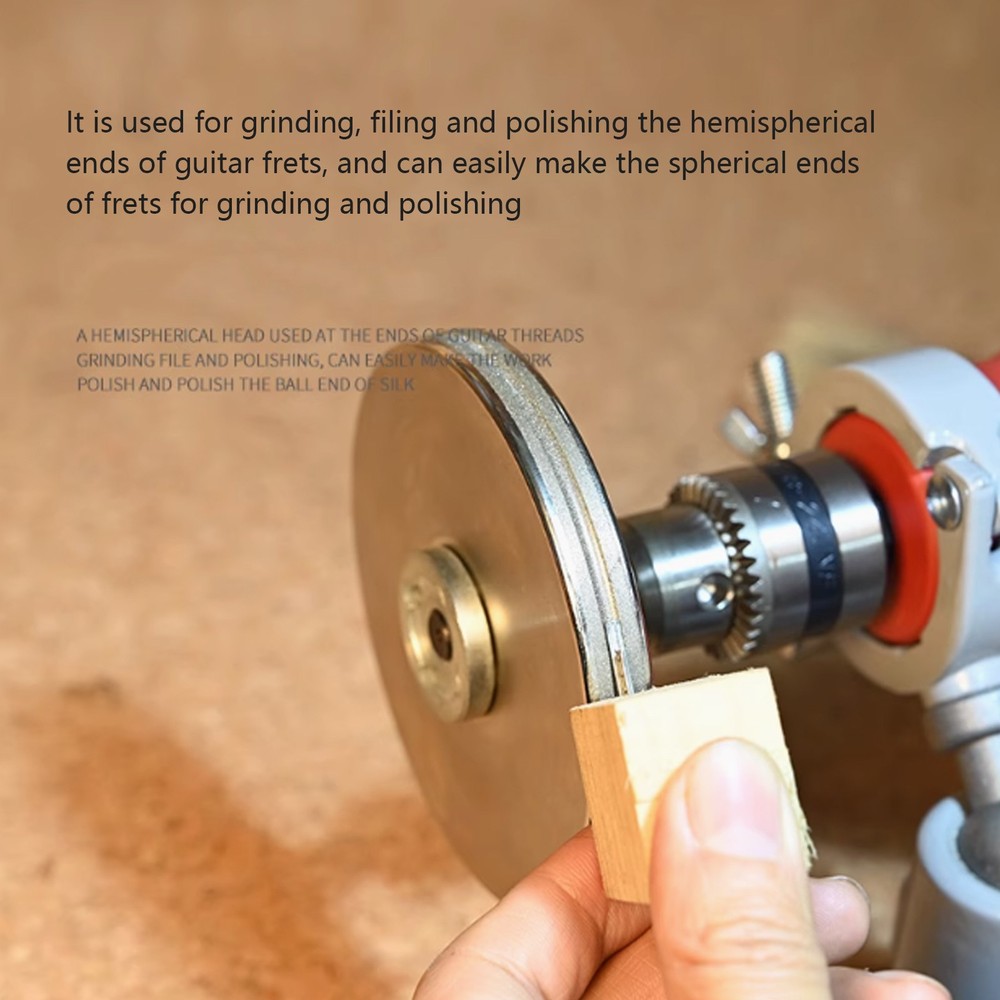 Guitar Hemispherical Head Fret Making Tool Set Guitar Fret Replacement