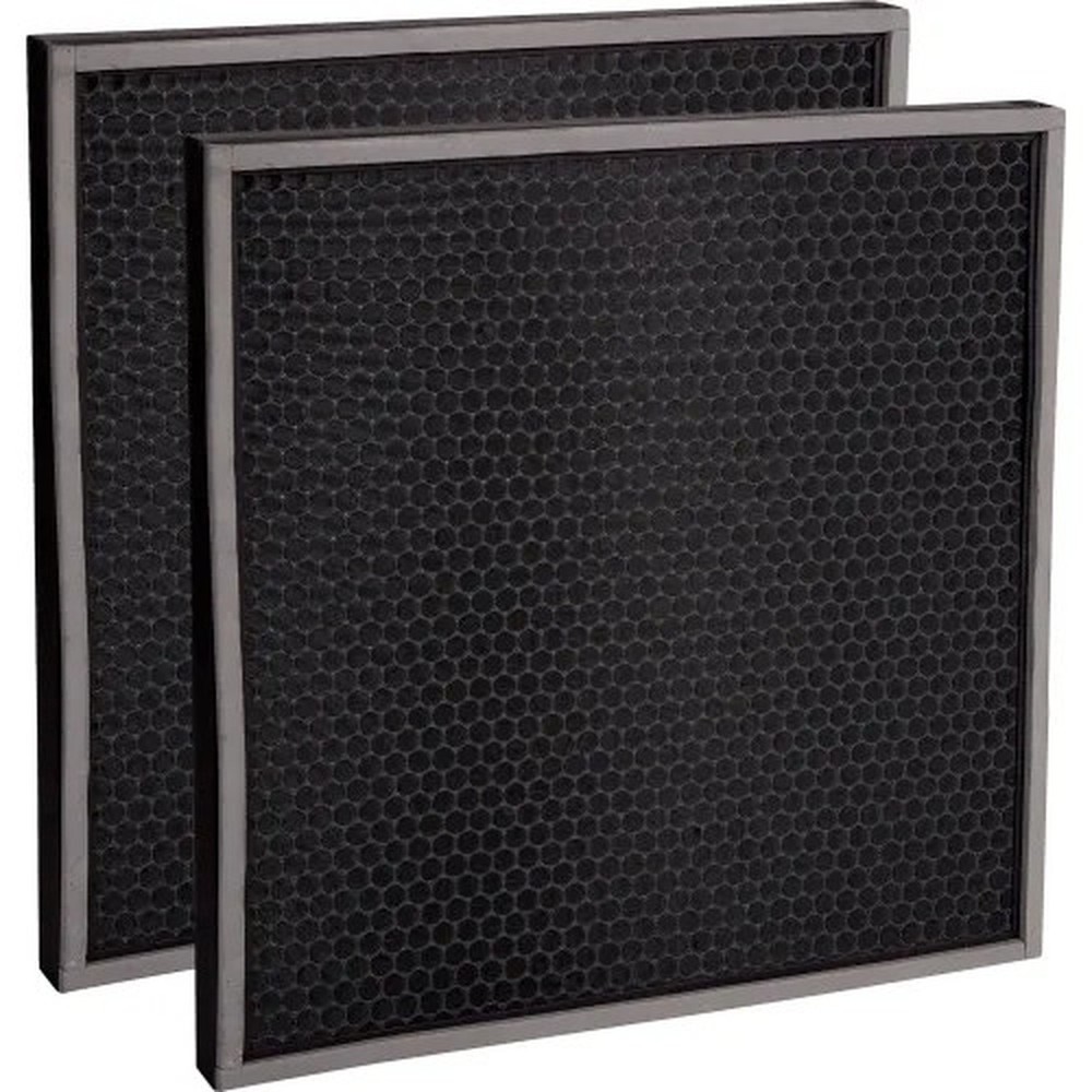 Replacement Activated Carbon Filter For Global Industrial Air Scrubber, 2/Pack