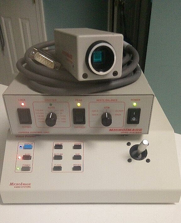 MicroImage Microscope Video A209 Camera Set w/ CCU209 Controller & VP300 Pointer