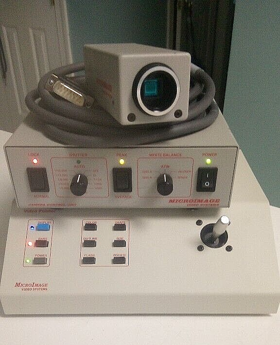 MicroImage Microscope Video A209 Camera Set w/ CCU209 Controller & VP300 Pointer