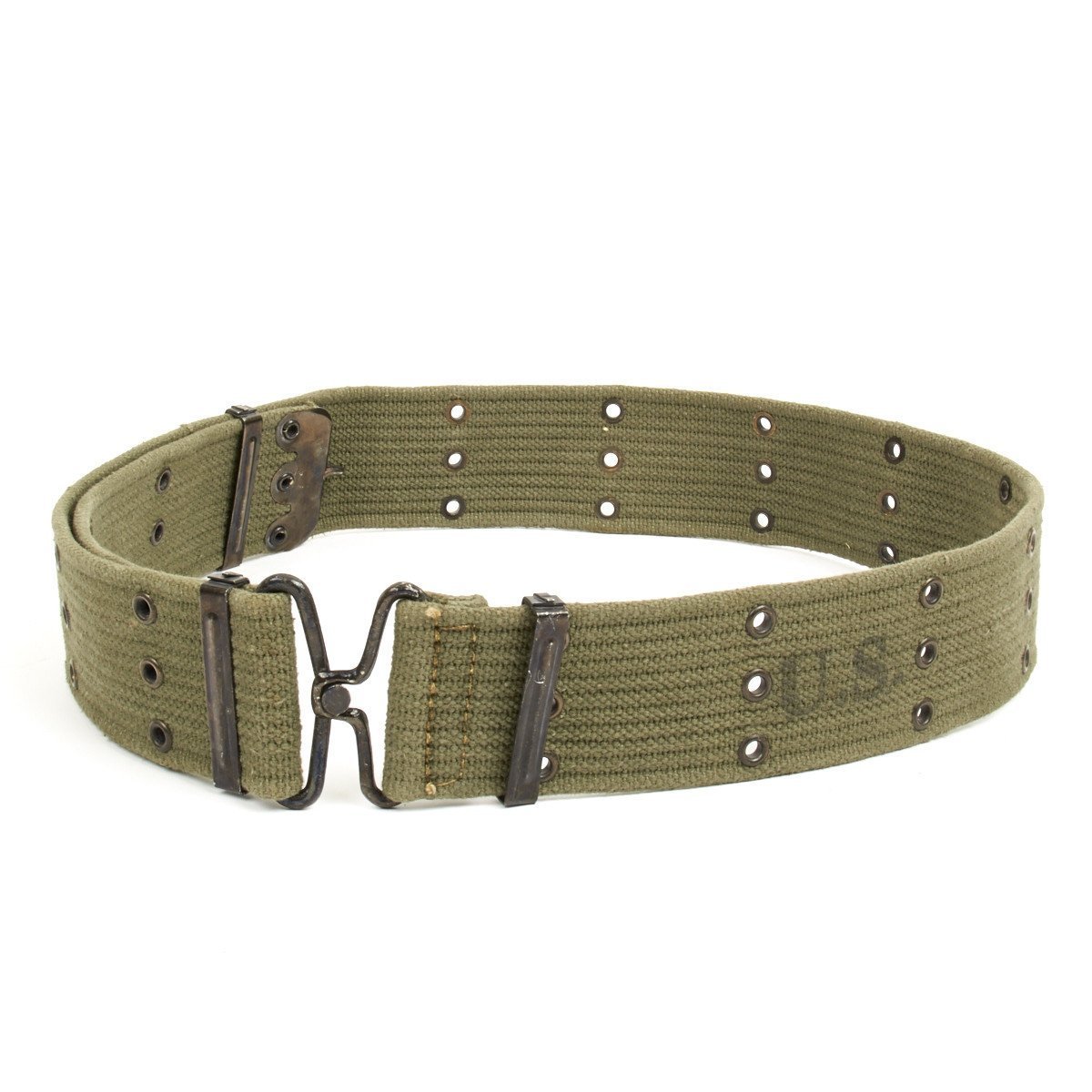 Original Greek Army Issue U.S. Style M1956 Individual Equipment Pistol Belt