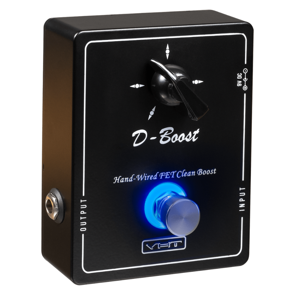 VHT Model D-Boost Hand Wired Boost Guitar Effect Pedal, AV-HW-DB2